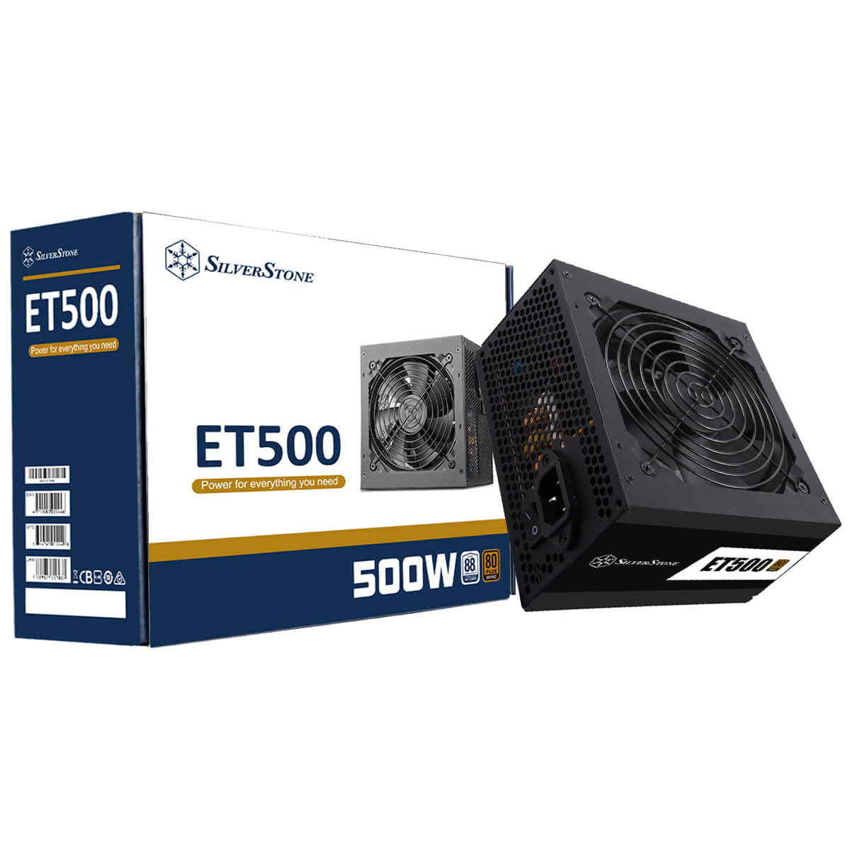 Silverstone ET500-B 500W 80Plus Bronze Power Supply