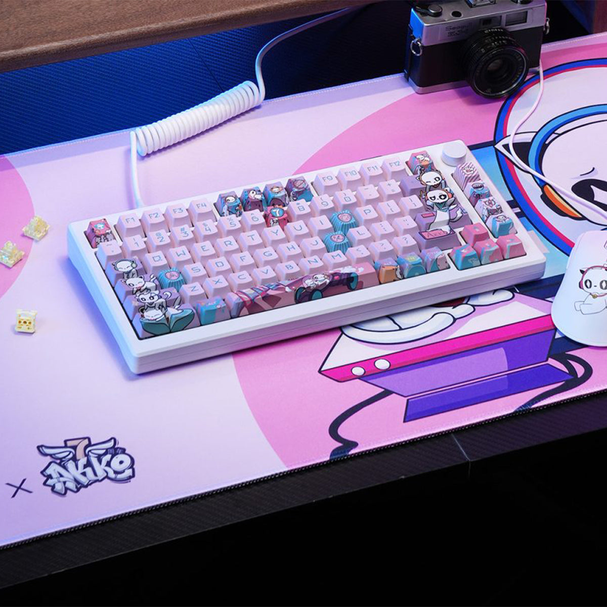 Akko Mod 007B PC 7th Anniversary 75% Wireless Magnetic Hall Effect Keyboard - Magnetic Yellow Switch