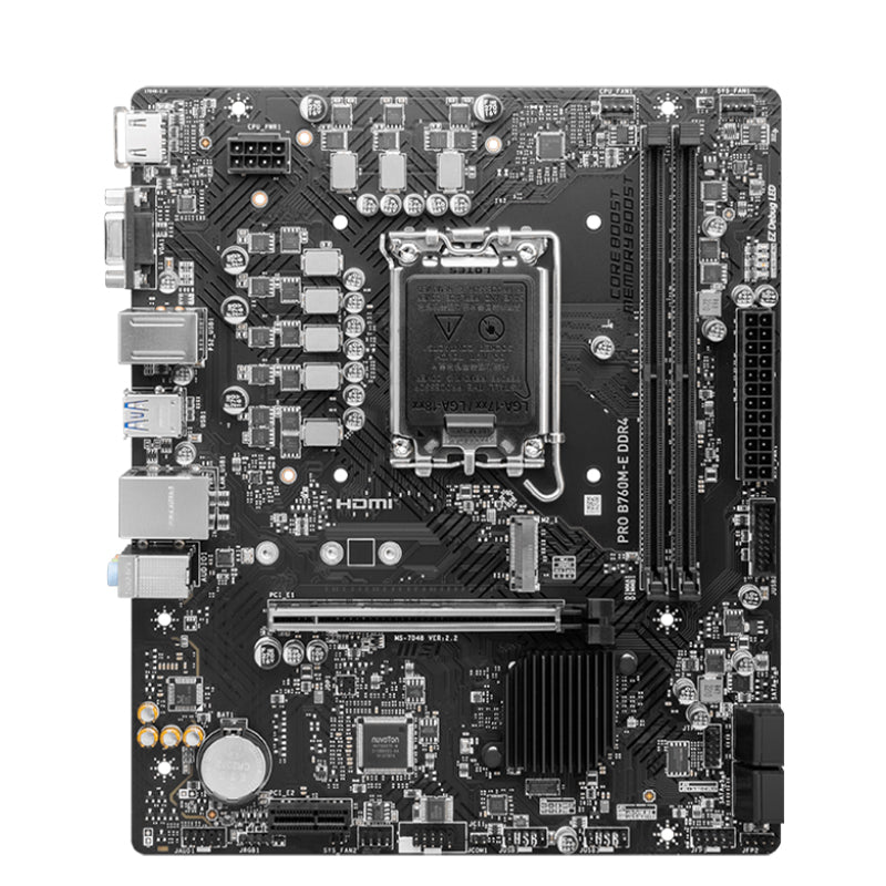 MSI PRO B760M-E DDR4 mATX Motherboard