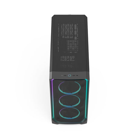 Fractal Design Meshify 3 XL Ambience Pro RGB Full Tower Case - Black TG Light Tint