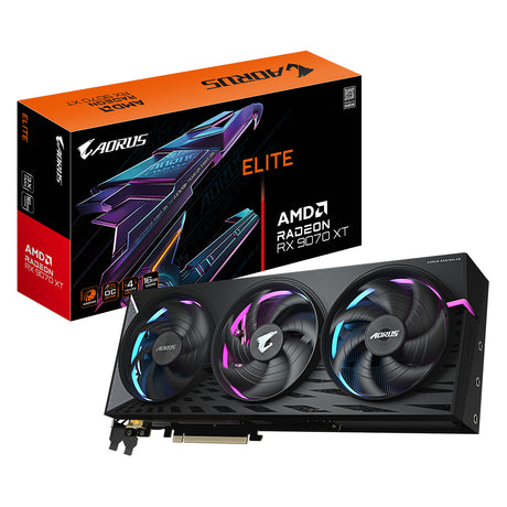 GIGABYTE Radeon RX 9070 XT AORUS ELITE 16GB Graphics Card