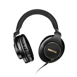 Shure SRH840A Wired Over-Ear Professional Studio Headphones - Black