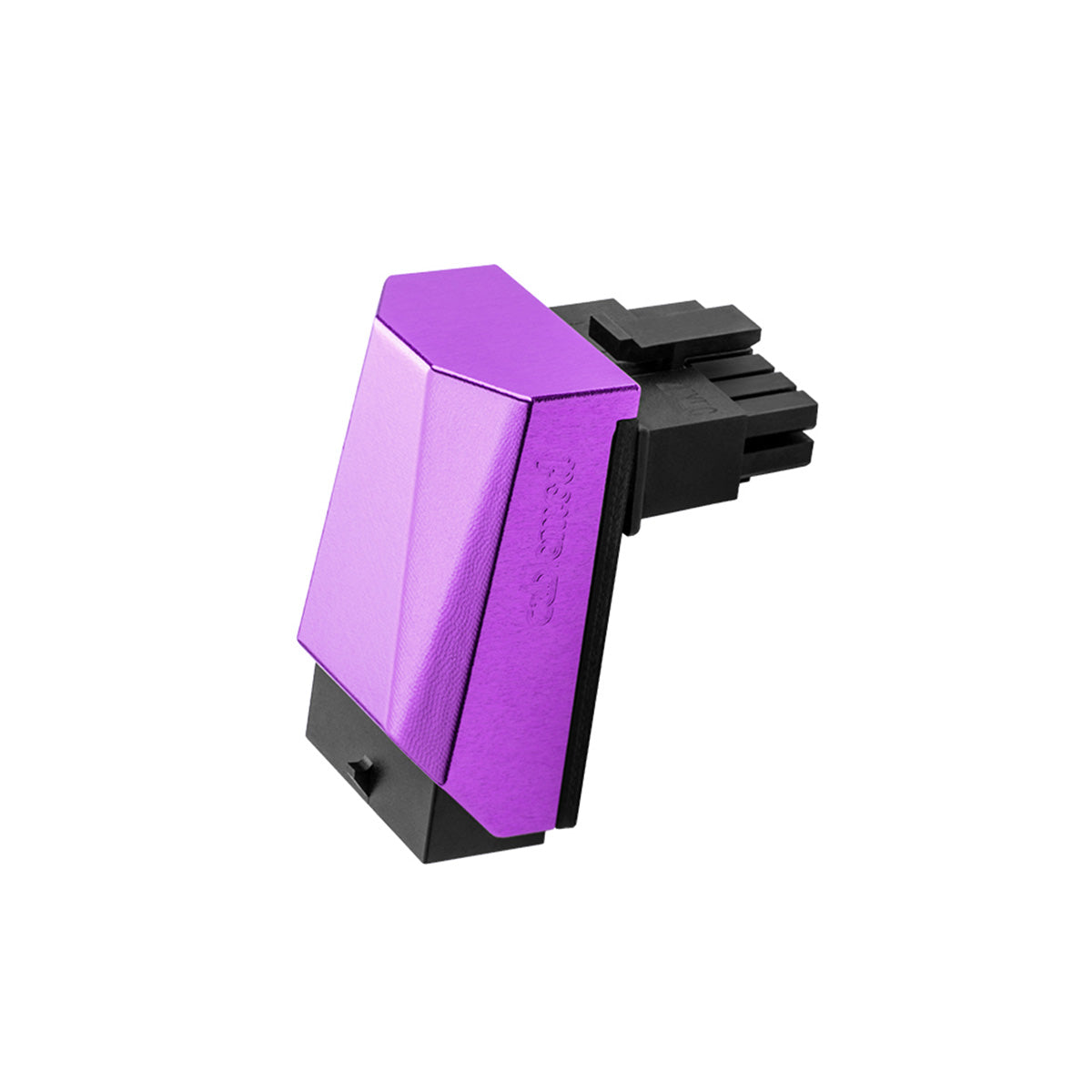 CableMod 12VHPWR 90 Degree Angled Adapter v1.1 - Variant A - Purple