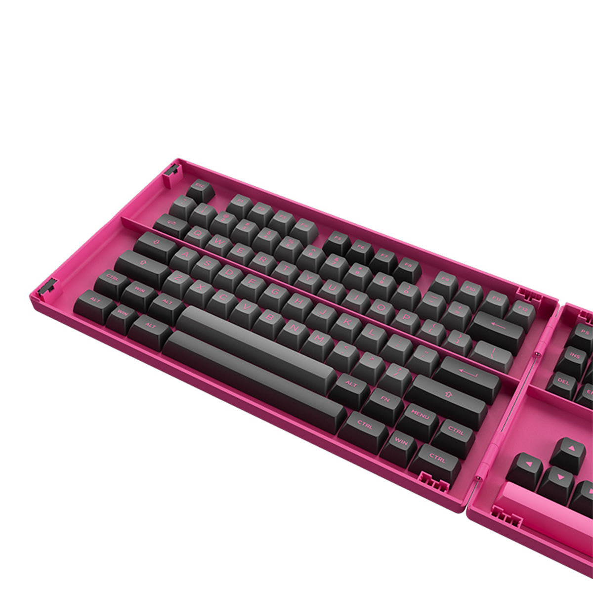 Akko Black and Rose Fullset PBT Doubleshot ASA Profile 197 pcs Keycaps