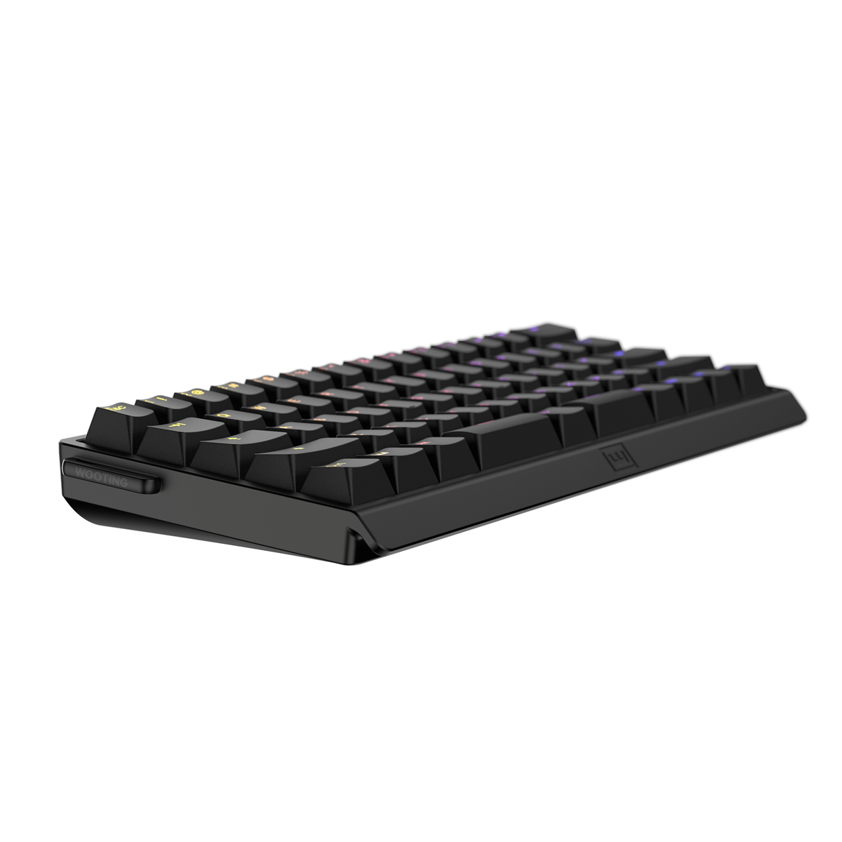 Wooting 60HE V2 60% Wired Hall-Effect Gaming Keyboard Black - Split Spacebar