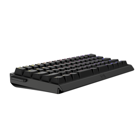 Wooting 60HE V2 60% Wired Hall-Effect Gaming Keyboard Black - Split Spacebar