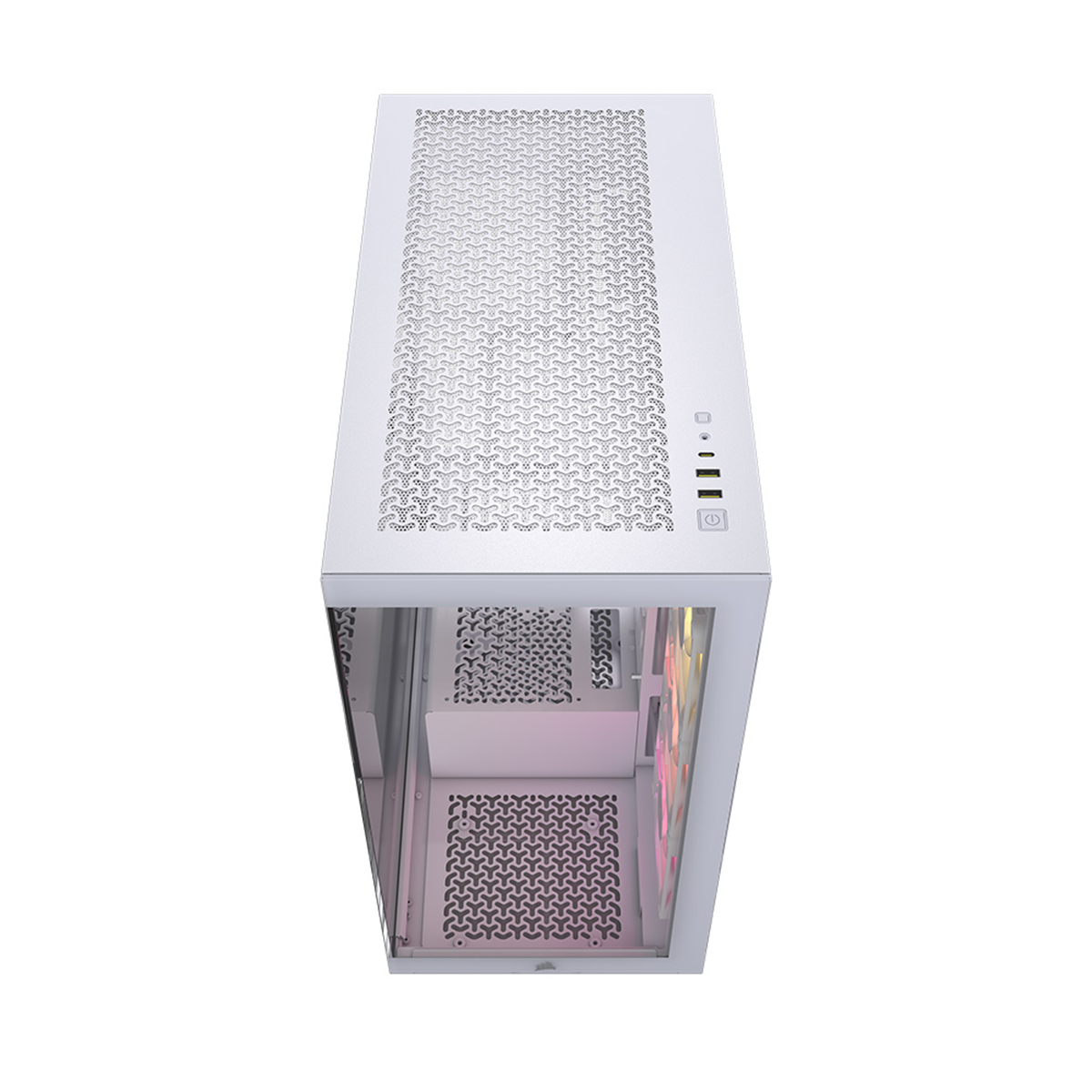 Corsair 3500X RGB iCUE Mid Tower Case - TG White