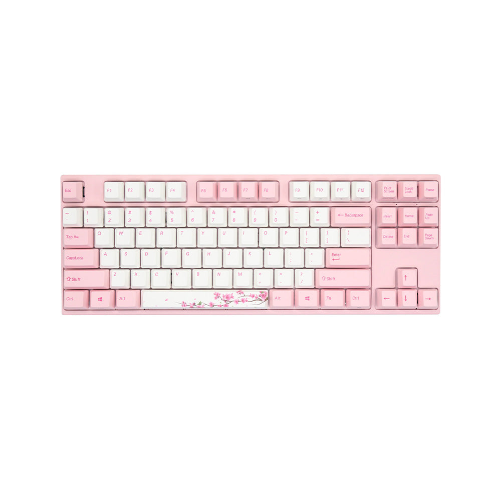 Varmilo VED87 Sakura TKL Mechanical Keyboard - Cherry MX Brown