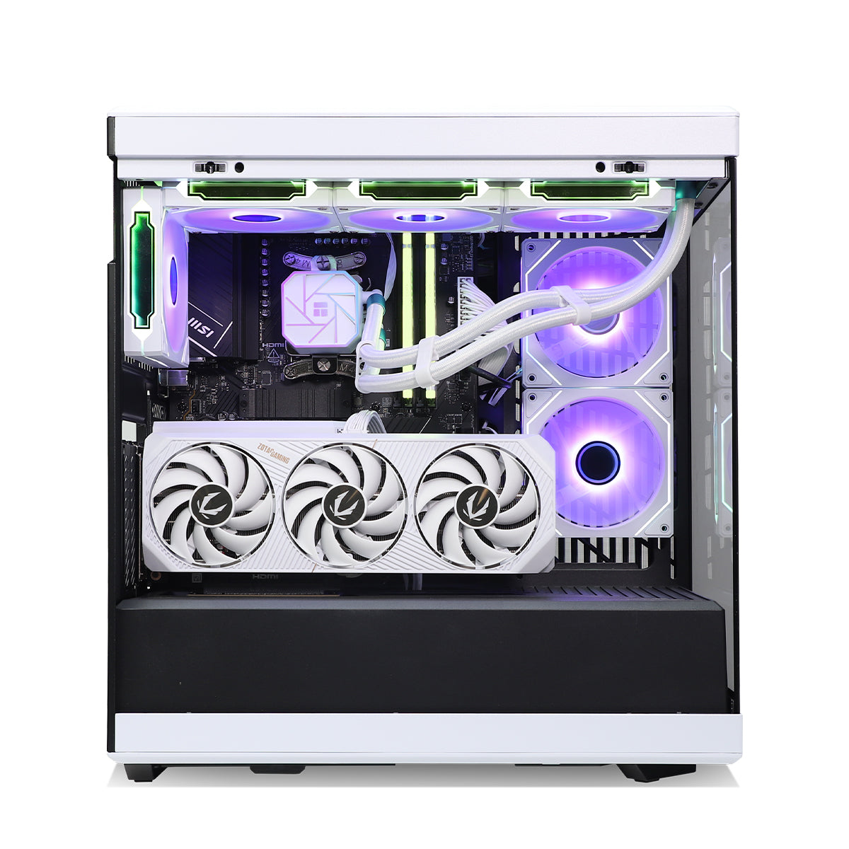 Empyreal Crown RTX 5080 Core Ultra 7 265KF Gaming PC - MONO