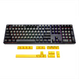 Akko 5108B Plus Black & Gold Hot-Swappable Wireless RGB Keyboard Jelly Pink Switch