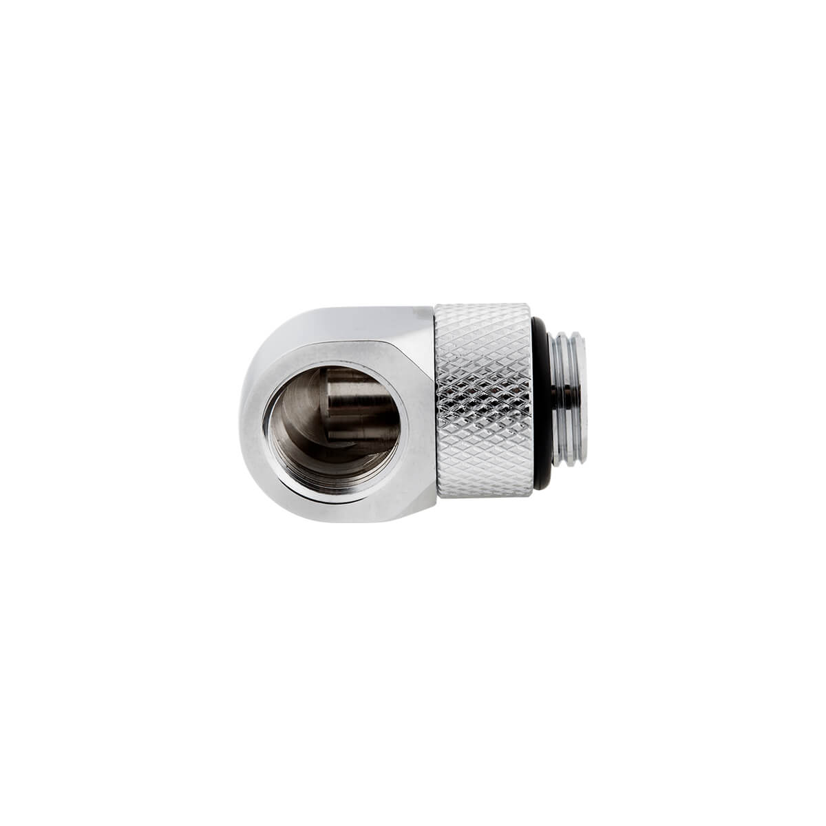 Corsair Hydro X Series XF 90° Angled Rotary Adapter Twin Pack - Chrome