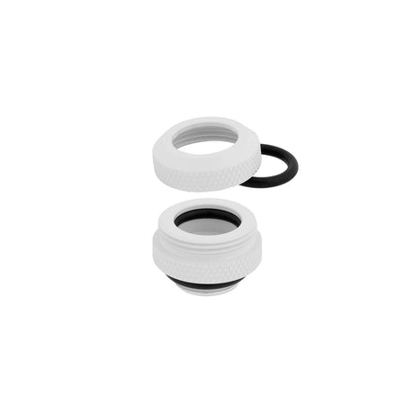 Corsair Hydro X Series XF Hardline 12mm Compression Fittings 4 Pack - White