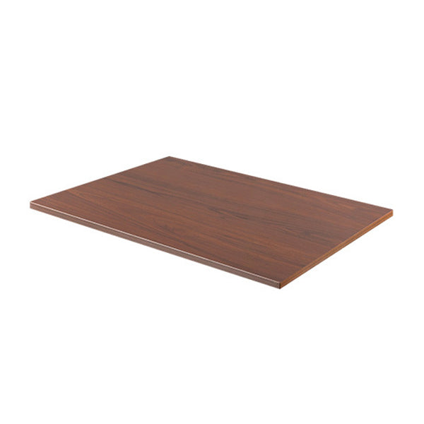 Lumi 1200X750MM Rectangular Wood Table Top Dark Walnut