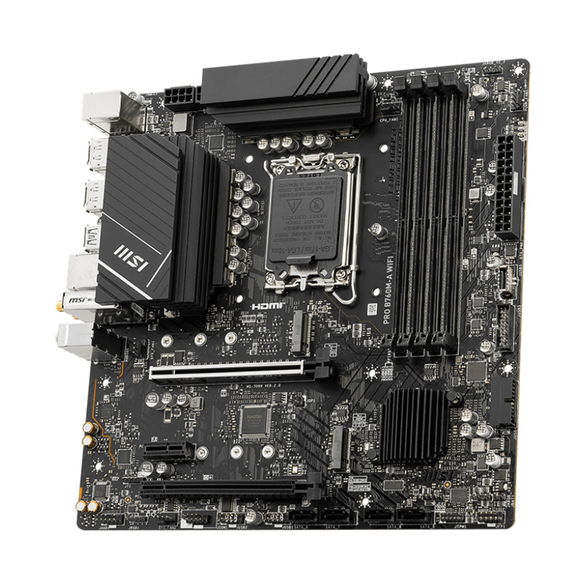 MSI PRO B760M-A WIFI DDR5 mATX Motherboard