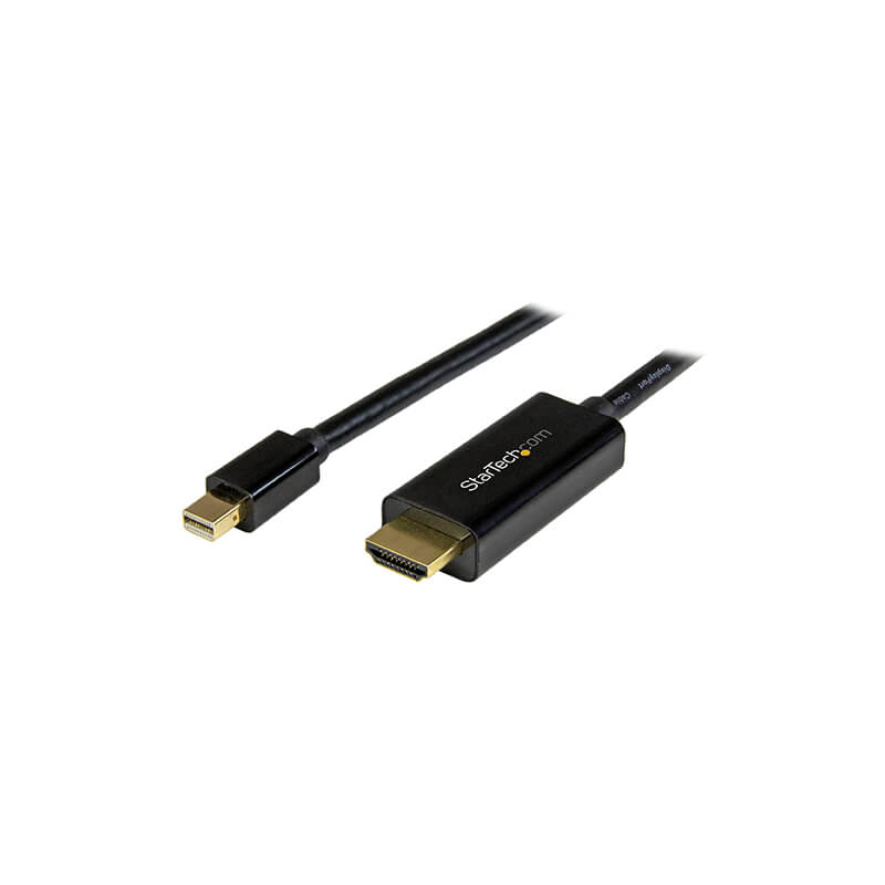 StarTech 2m Mini DisplayPort to HDMI adapter Cable 4K – Computer