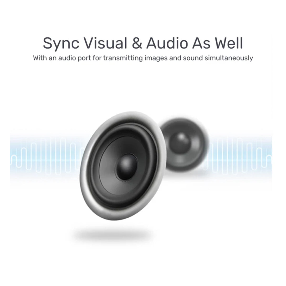 Unitek HDMI To VGA Converter With Audio - 1.7cm