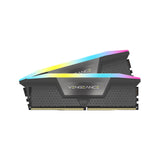 Corsair Vengeance RGB 64GB (2x32GB) DDR5-6000 CL38 Memory - Grey (CMH64GX5M2B6000Z38)