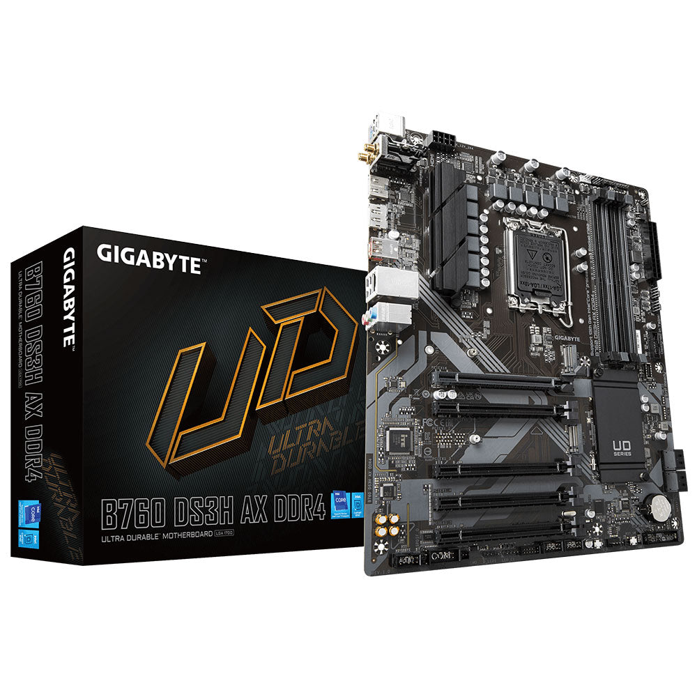 Gigabyte B760 DS3H AX DDR5 ATX Motherboard