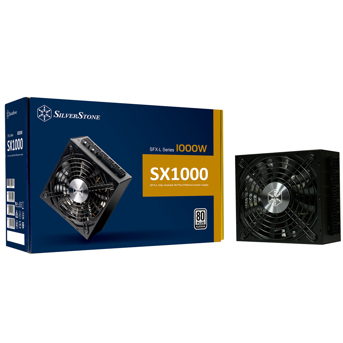 Silverstone SX1000-LPT 1000W 80Plus Platinum Fully Modular SFX-L Power Supply