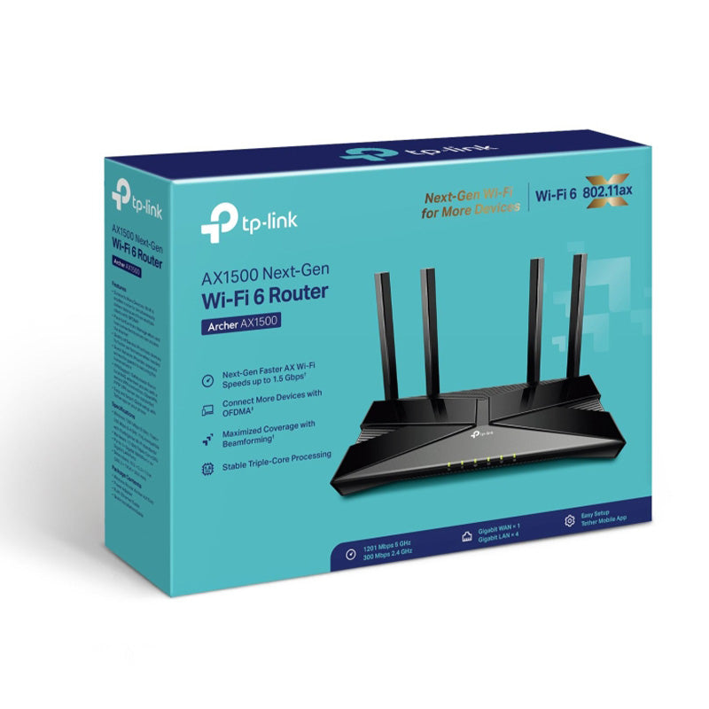 TP-Link Archer AX1500 Wi-Fi 6 Router