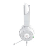 Razer Kraken Kitty V3 X Wired Gaming Headset with Kitty Ears - White