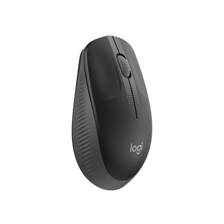 Logitech M190 Full Size Wireless Mouse Charcoal