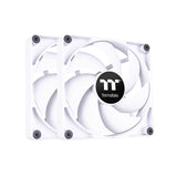 Thermaltake CT120 PC Cooling Fan (up to 2000RPM) White Edition - 2 Fan Pack