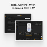 Glorious Model O 2 Mini Wireless Gaming Mouse - White