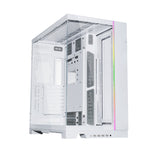 Lian Li O11D EVO XL RGB ATX Mid Tower Case - TG White