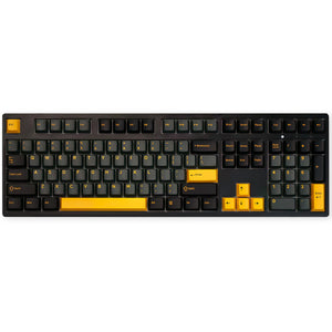 Akko 3108 V3 Black & Gold Full Size Mechanical Keyboard - Frost Pink Switch