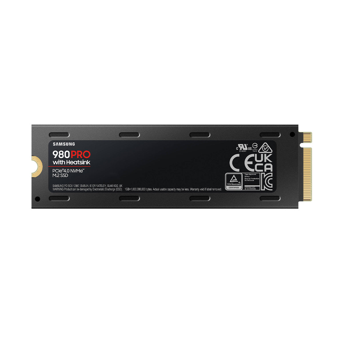 Samsung 980 PRO 1TB Gen4 M.2 NVMe SSD With Heatsink – Computer Lounge