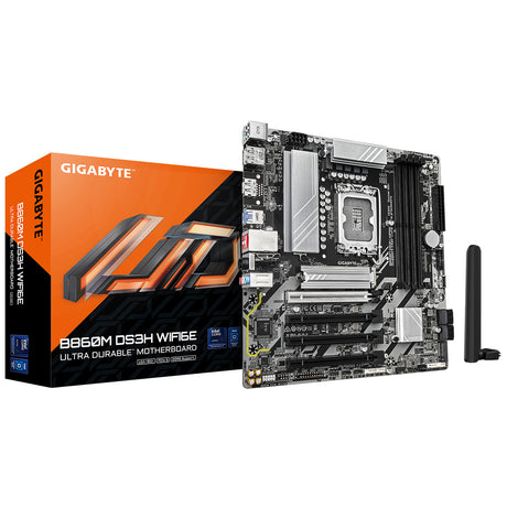 GIGABYTE B860M DS3H WIFI6E mATX Motherboard