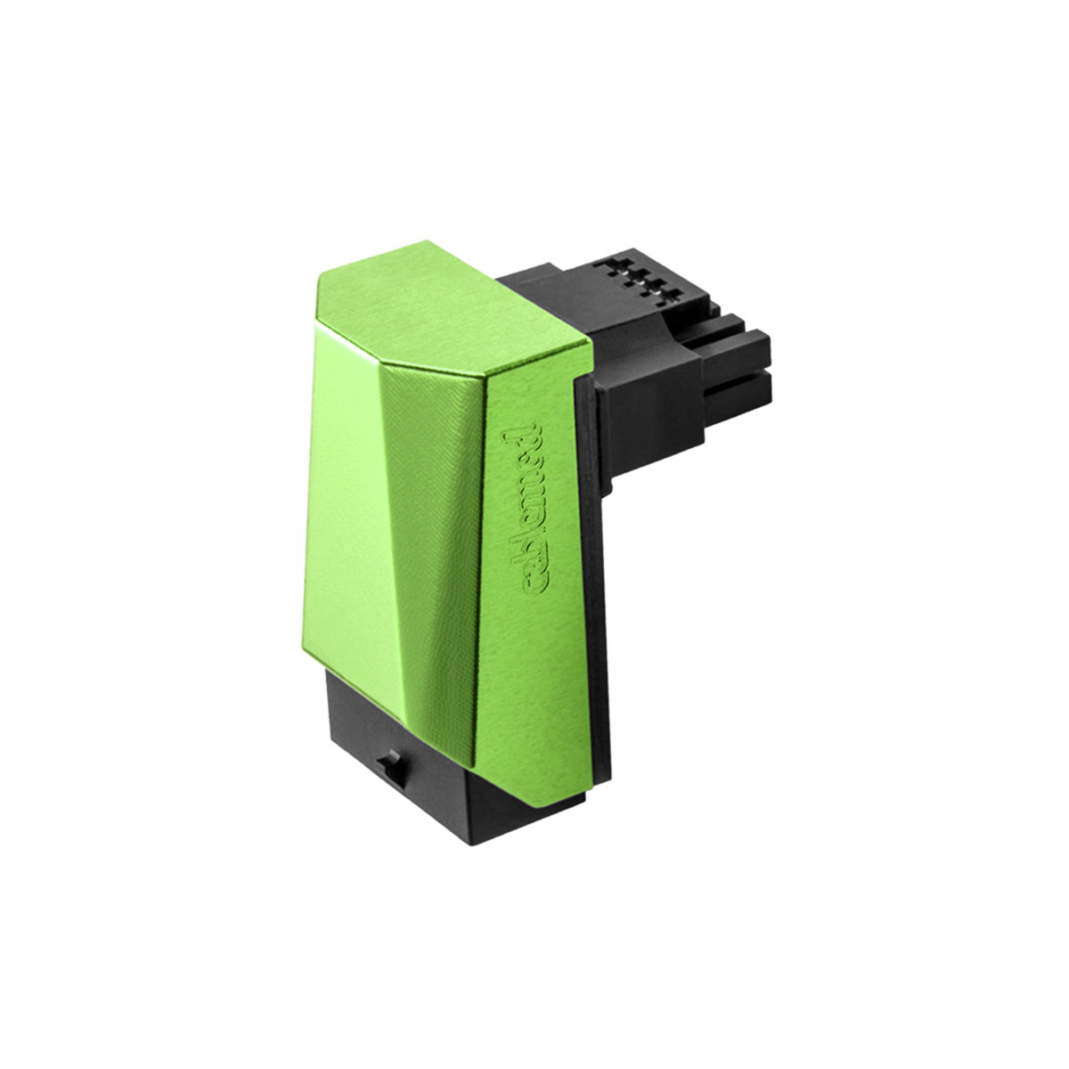 CableMod 12VHPWR 90 Degree Angled Adapter v1.1 - Variant B - Green