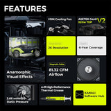 TRYX PANORAMA 360 BLACK 360mm AIO CPU Cooler