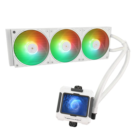 Thermalright Frozen Warframe LCD 360mm CPU Liquid Cooler - White