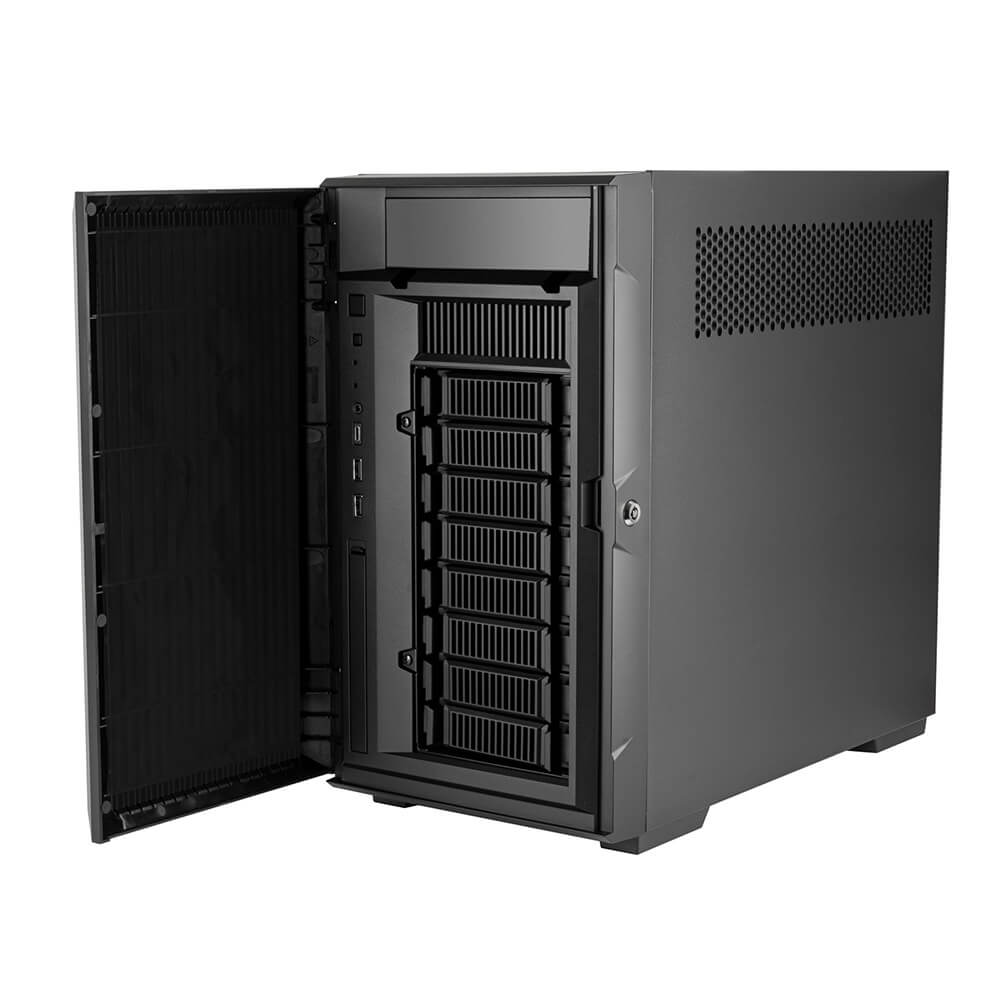 Silverstone CS382 8-Bay Hot-swappable mATX NAS Case