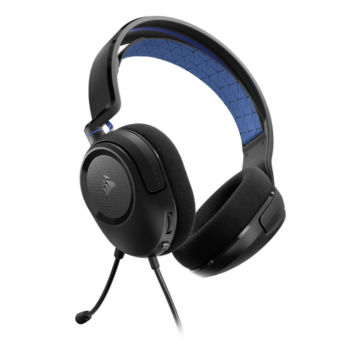Corsair HS35 V2 MultiPlatform Wired Gaming Headset - Blue