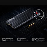 Samsung 9100 PRO 1TB Gen5 M.2 NVMe SSD With Heatsink