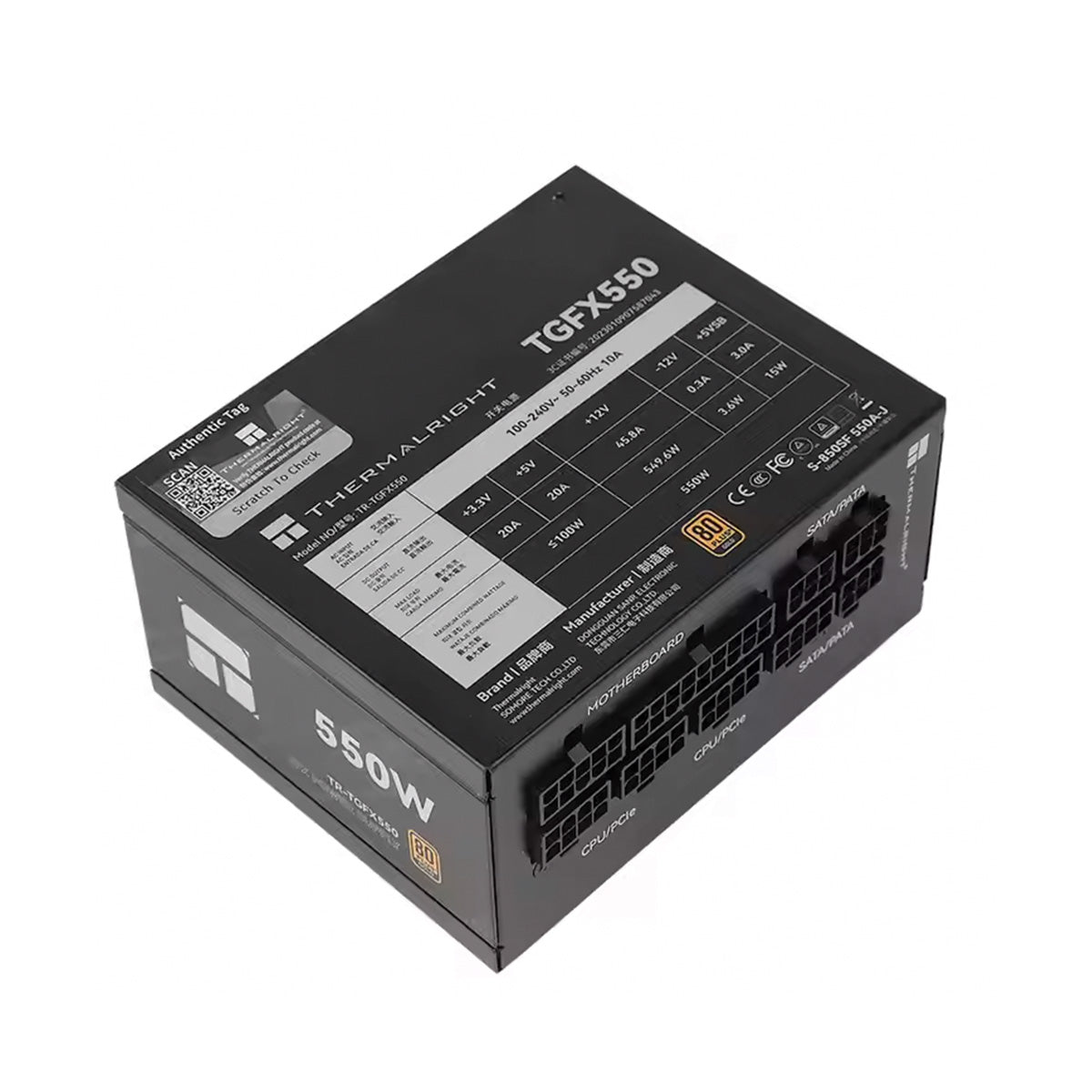 Thermalright TR-TGFX 550 550W 80 Plus Gold Fully Modular SFX Power Supply