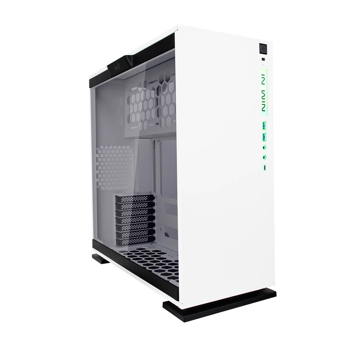 Inwin 303C RGB Mid Tower Case USB TypeC - White