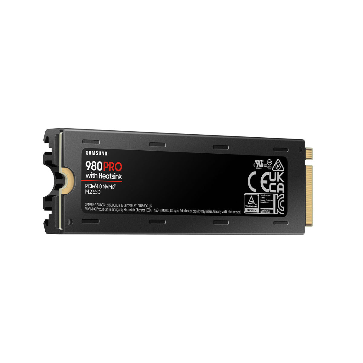 Samsung 980 PRO 1TB Gen4 M.2 NVMe SSD With Heatsink