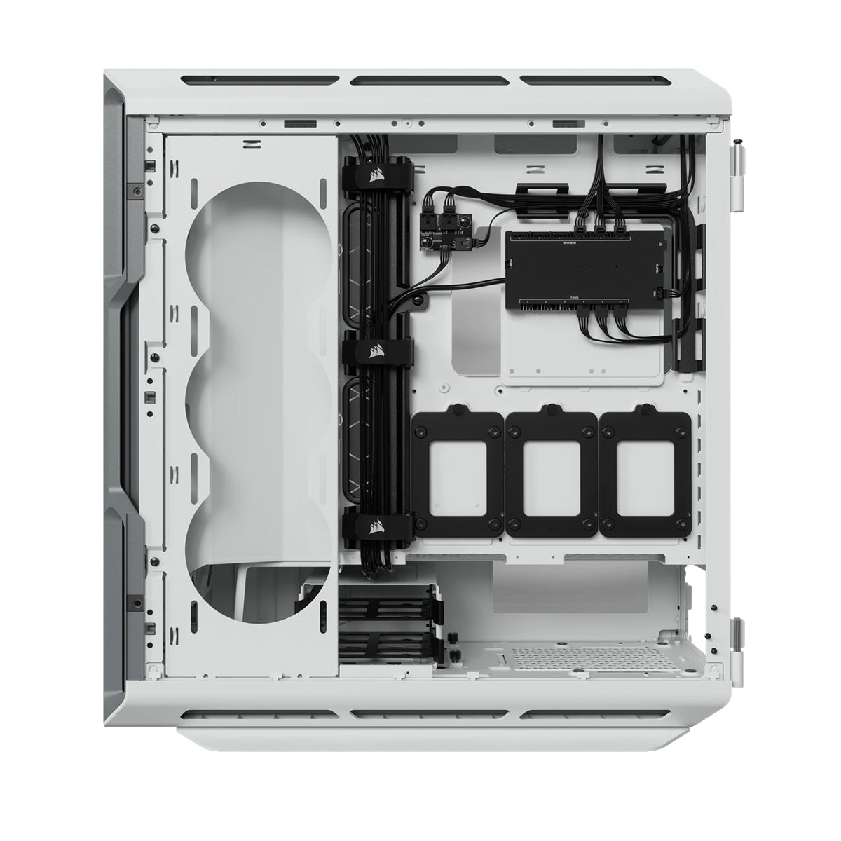 Corsair iCUE 5000T RGB Mid-Tower Case - White