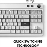 Pulsar Xboard QS TKL Mechanical Gaming Keyboard First Edition Kailh Linear Switch - White