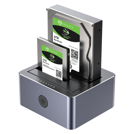 Unitek Dual Bay USB 3.0 Aluminium Docking Station