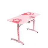 Eureka Ergonomic GIP-P47-PK Gaming Desk - Pink