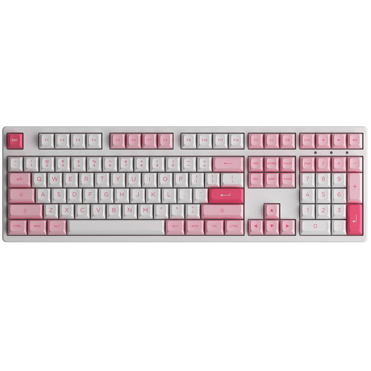 Akko 3108 V3 Prunus Lannesiana Full Size Mechanical Keyboard - Frost Pink Switch