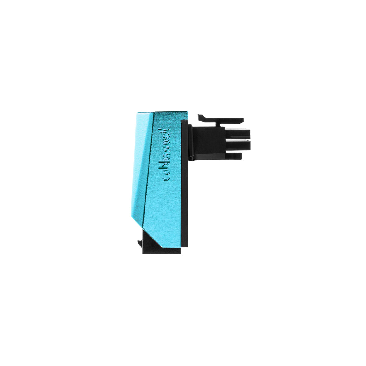 CableMod 12VHPWR 90 Degree Angled Adapter - Variant A - Light Blue