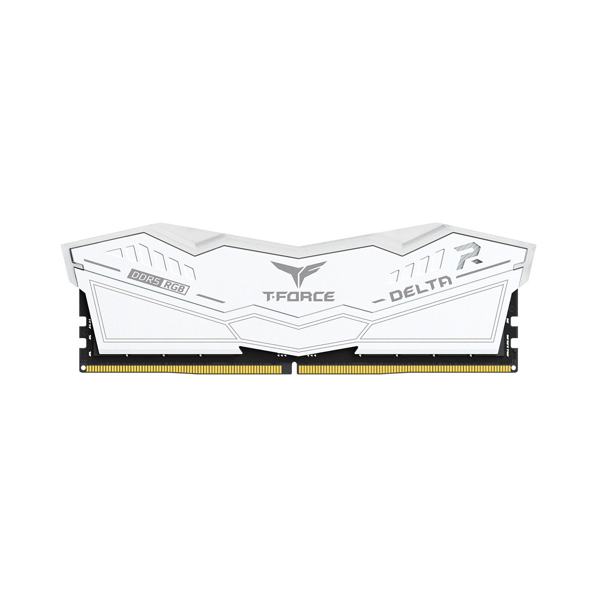 TeamGroup T-Force Delta RGB 32GB (2x16GB) DDR5-6000 CL30 Memory White