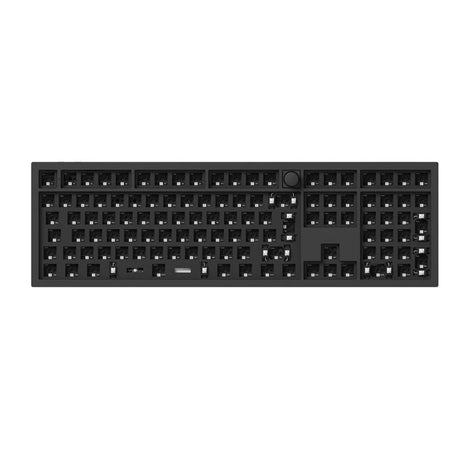 Keychron Q6 Pro Q6P-M1 Knob QMK 100% RGB Hot-Swappable wireless Mechanical Keyboard Black - Red Switch