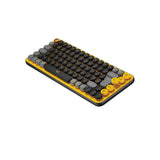 Logitech POP Keys Wireless Mechanical Keyboard With Emoji - Blast Yellow